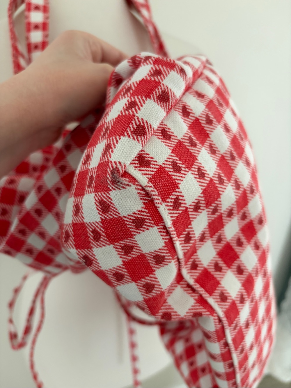 Wild Fable Gingham Heart Tote - Picture 5 of 8